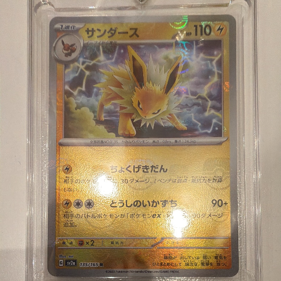 サンダース R: マスターボールミラー[SV2a 135/165](強化拡張パック