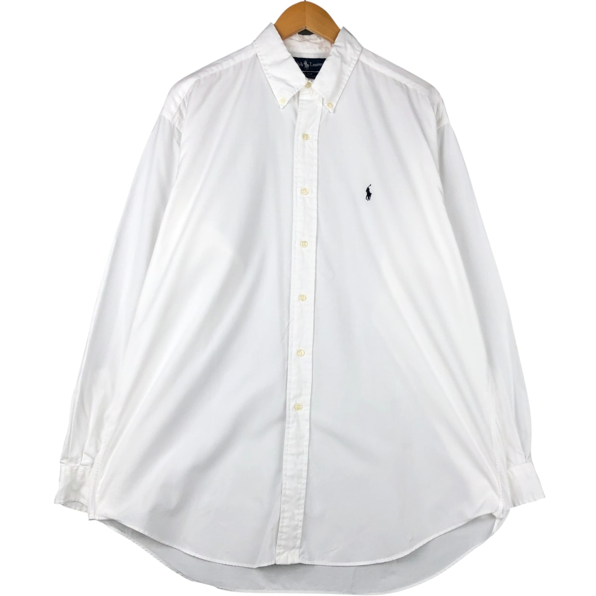 古着 ラルフローレン Ralph Lauren BLAKE 長袖 ボタンダウンシャツ メンズL相当/eaa591281