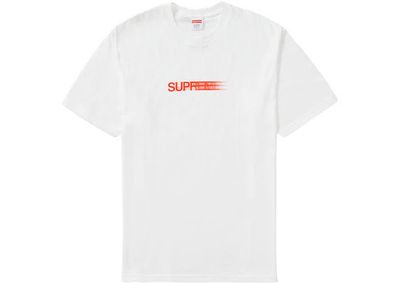 Supreme Motion Logo Tee "White" (20SS)