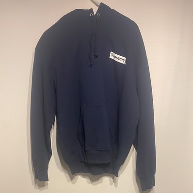 Supreme Catwoman Hooded Sweatshirt "Navy"