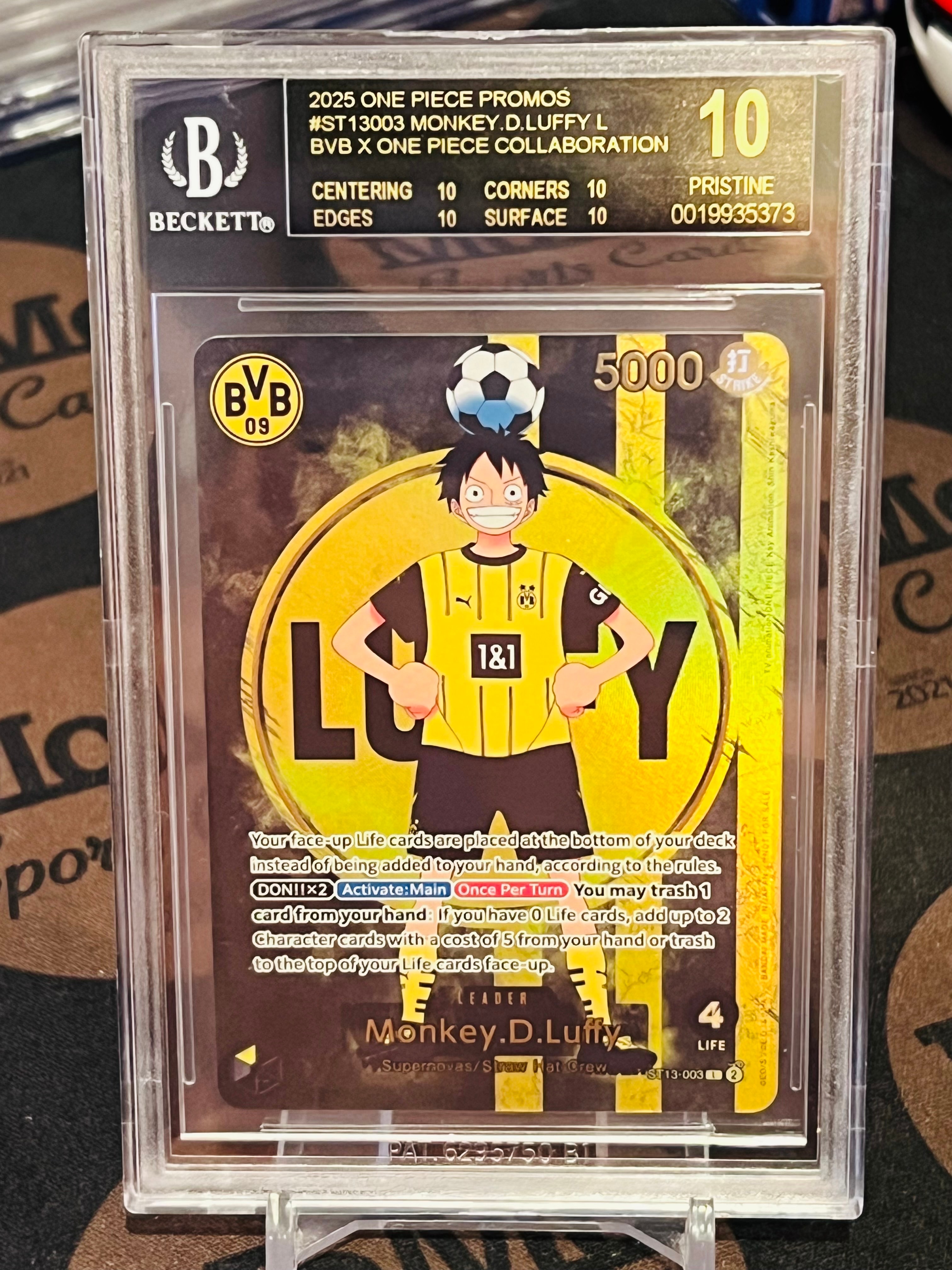 モンキー・D・ルフィ L [ST13-003]【英語版】(プロモーションカード「ボルシアドルトムント × ONE PIECE マッチデー 2025」)