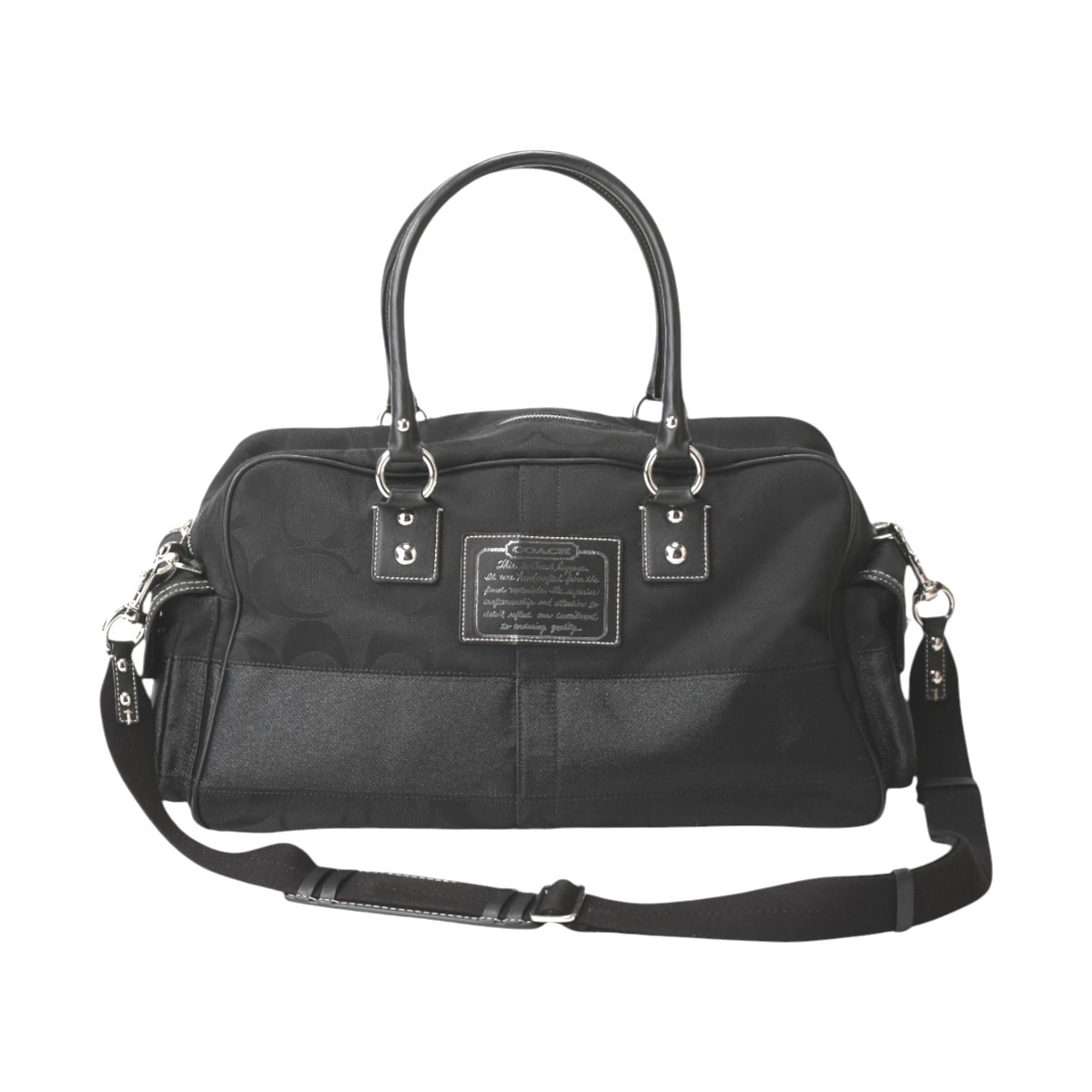 コーチ COACH ショルダーバッグ F77179 シグネチャー ボストンバッグ