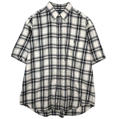 古着 ラルフローレン Ralph Lauren RALPH LAUREN GOLF TILDEN 半袖 ボタンダウン チェックシャツ メンズXL相当/eaa641193
