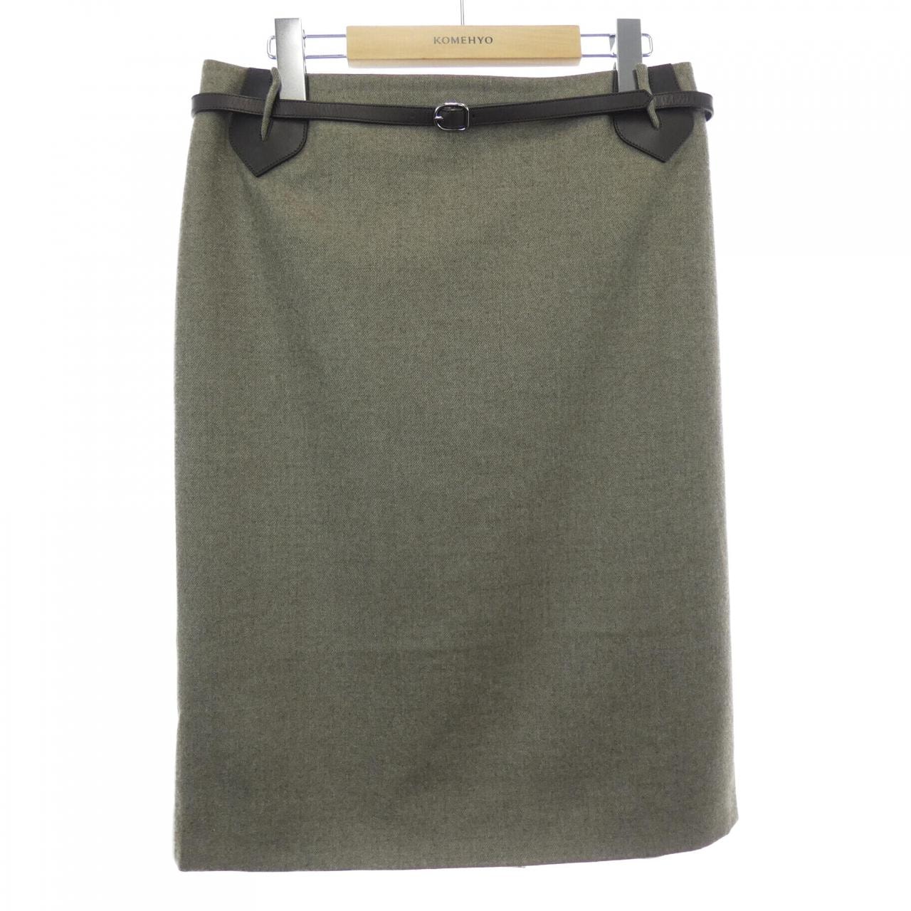 C (やや傷や汚れあり)】エルメス HERMES sk217 スカートの古着・中古