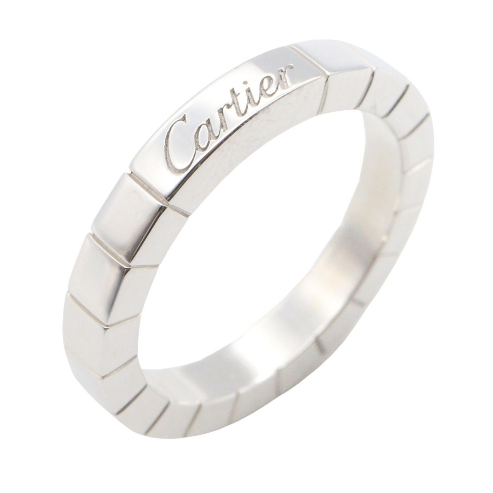 カルティエ CARTIER ラニエール リング リング・指輪 ジュエリー K18WG(ホワイトゴールド) メンズ レディース シルバー系 【中古】