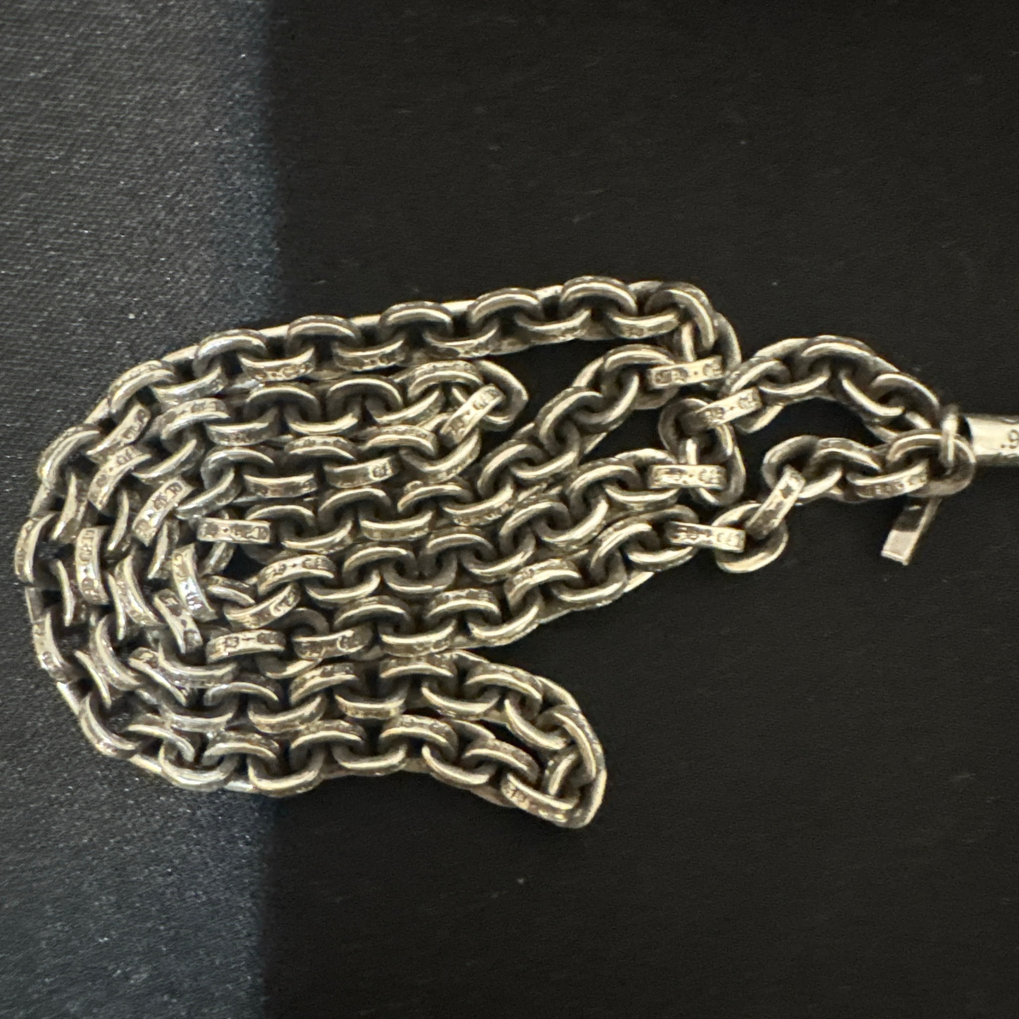 Chrome Hearts Paper Chain Necklace "Silver"