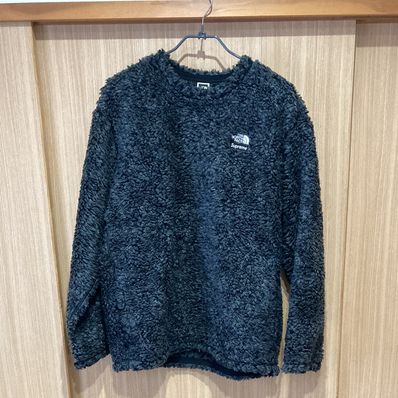Supreme x The North Face High Pile Fleece Pullover "Black"