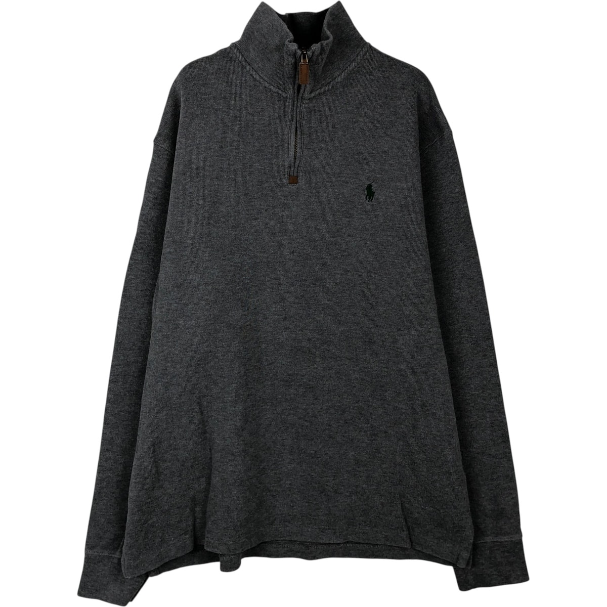 古着 ラルフローレン Ralph Lauren POLO RALPH LAUREN ハーフジップスウェットシャツ トレーナー メンズL相当/eaa647561
