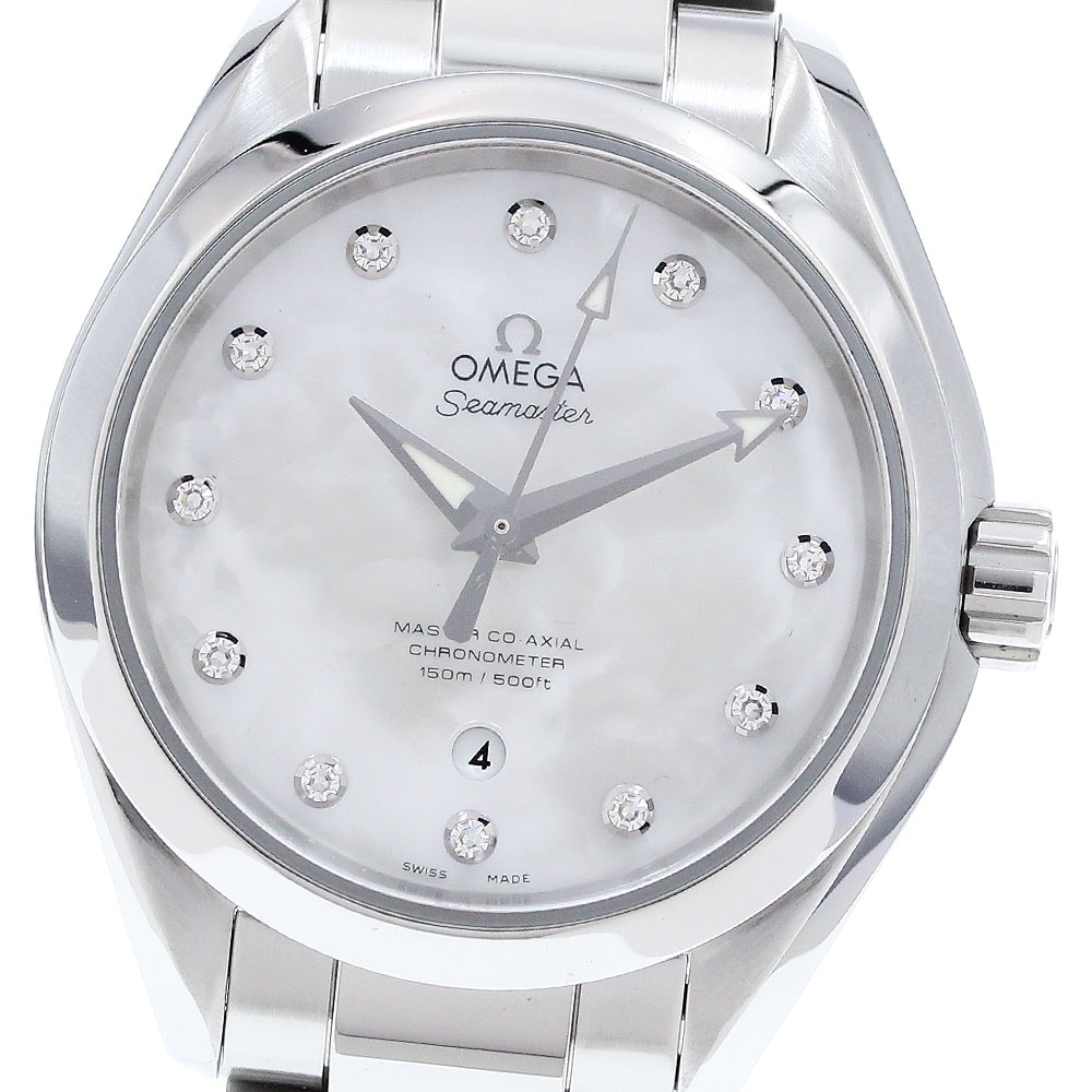 ☆良品 オメガ シーマスター アクアテラ150M レディース 【中古】