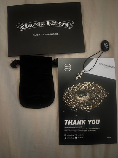 Chrome Hearts CH Cross Baby Fat Charm "Silver"