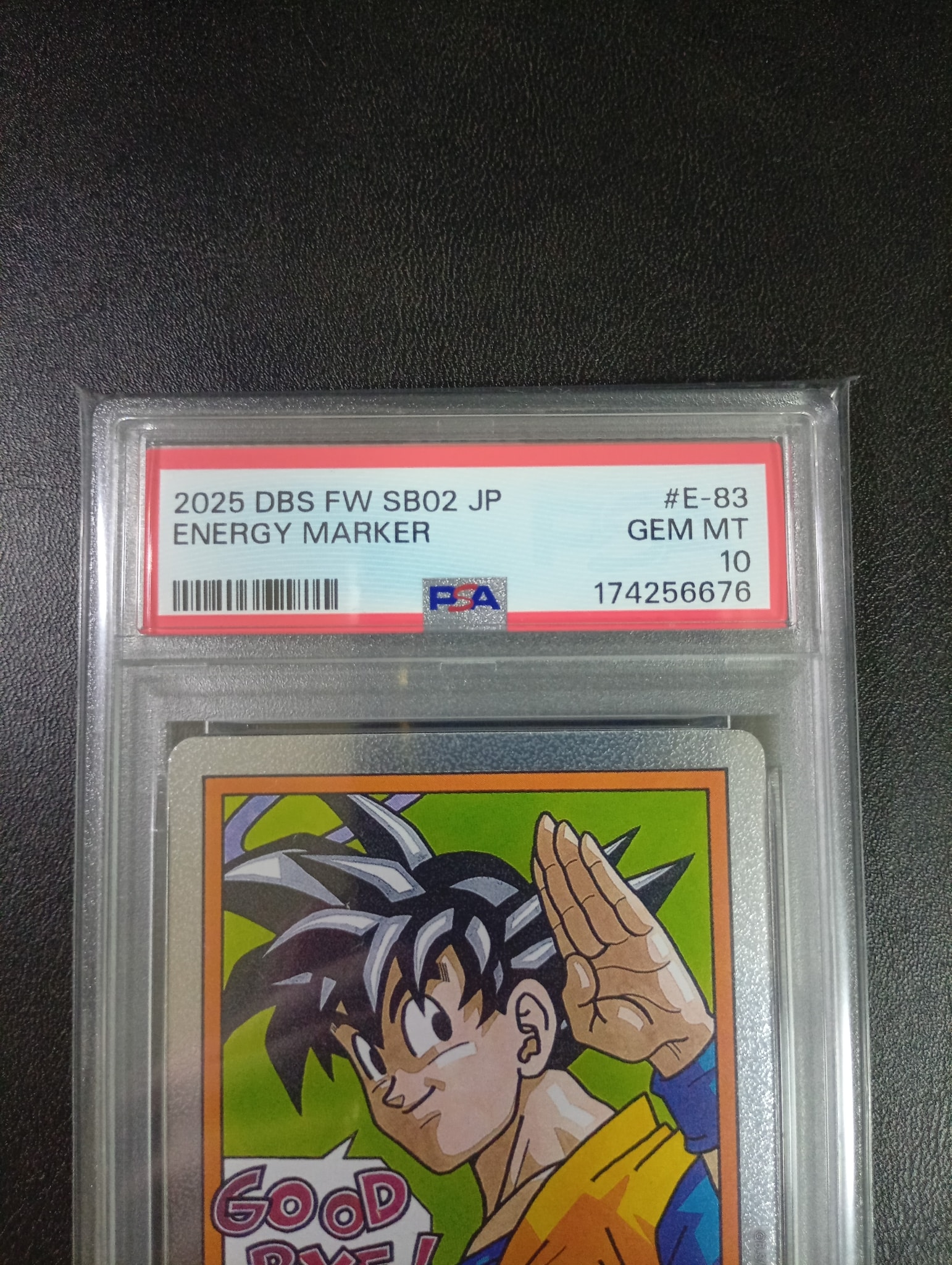 PSA10】エナジーマーカー [E-83](フュージョンワールド「MANGA BOOSTER