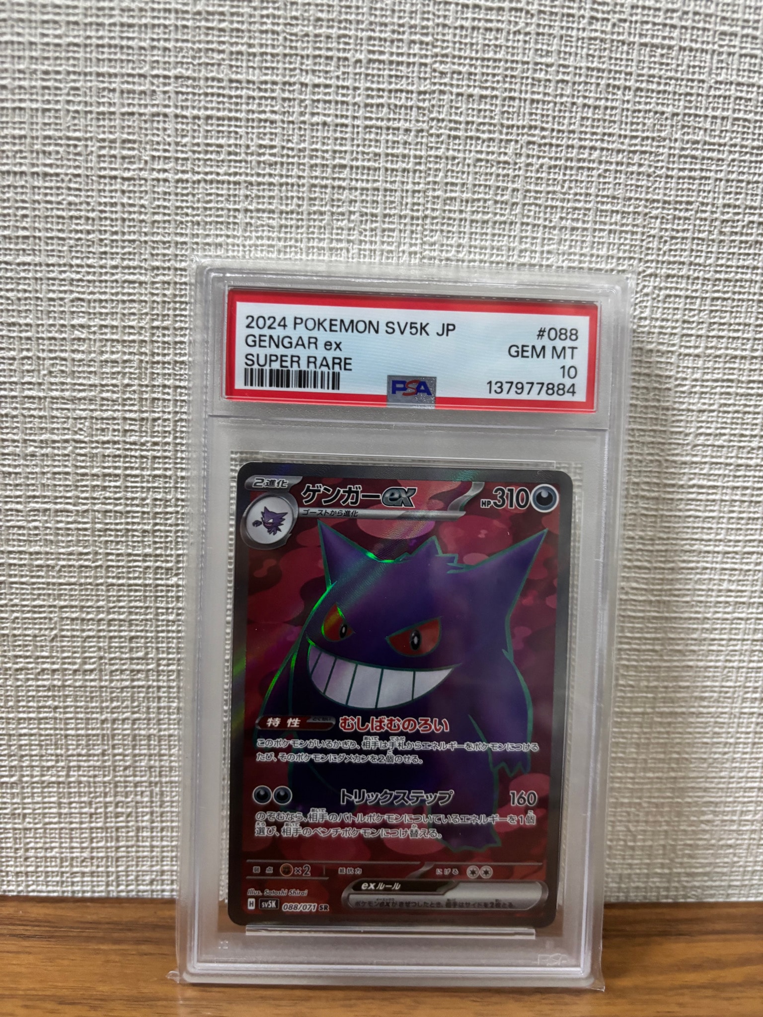 ゲンガーex SR [SV5K 088/071](拡張パック「ワイルドフォース」)通販