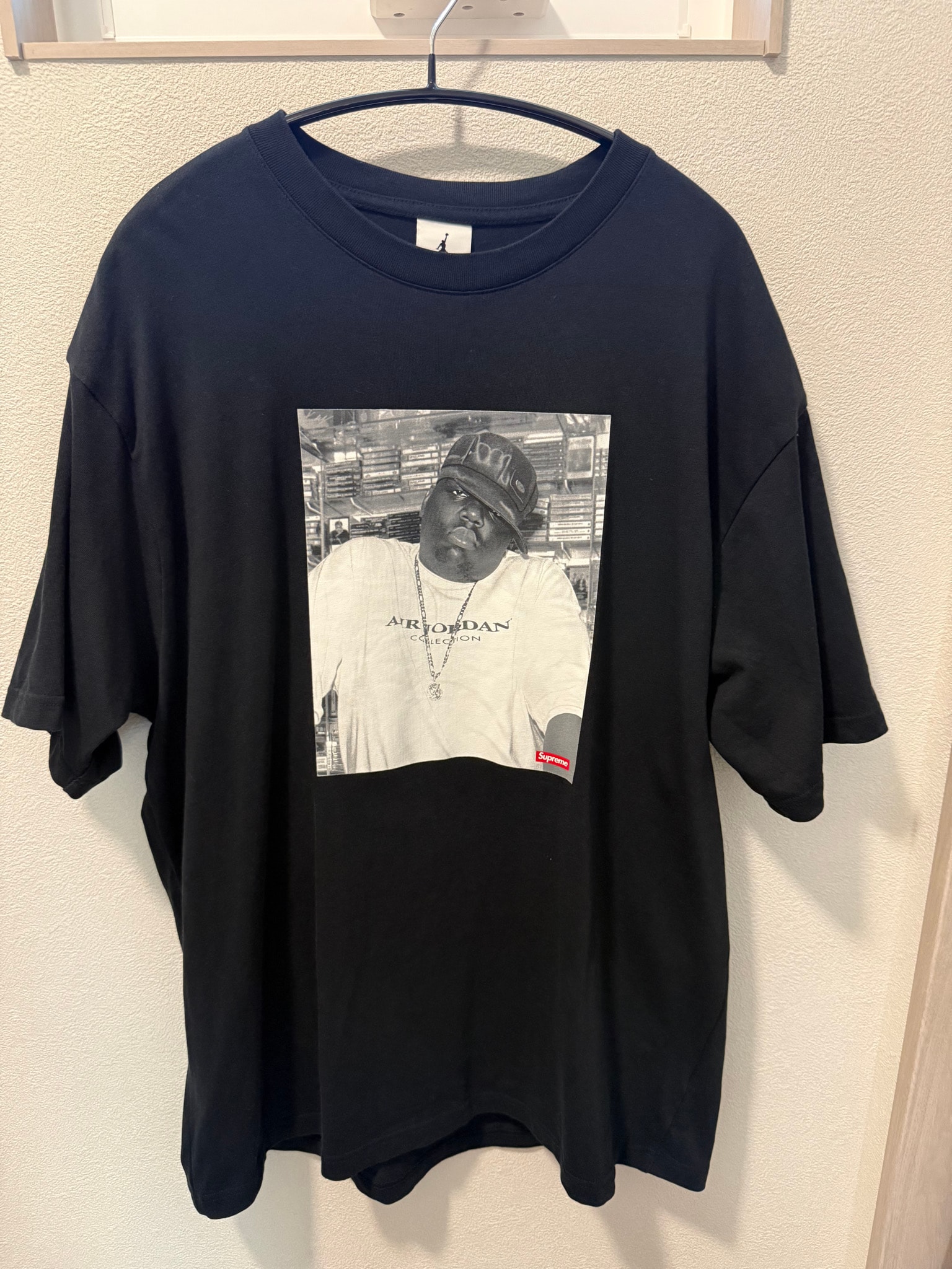 Supreme x Jordan Biggie S/S Top "Black"