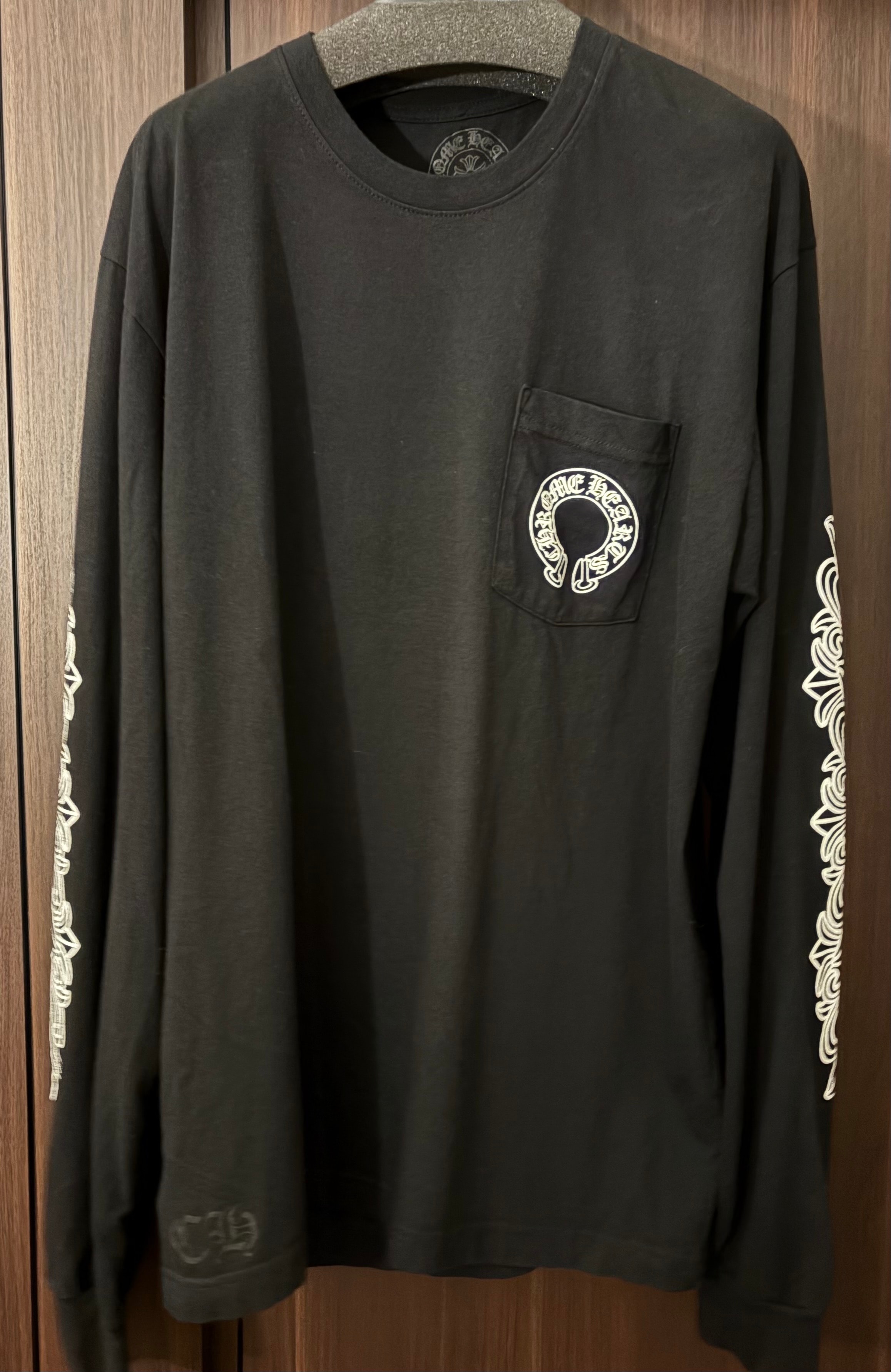 Chrome Hearts Horseshoe L/S T-Shirt "Black"
