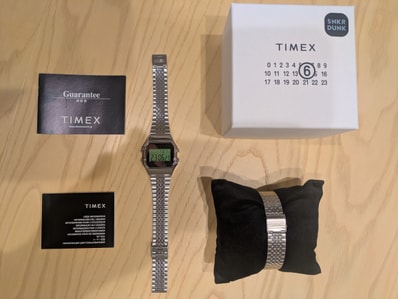 TIMEX x MM6 Maison Margiela T80 Gift Set "Silver"