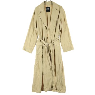 ZARA ザラ 長袖 トレンチコート M ベージュ