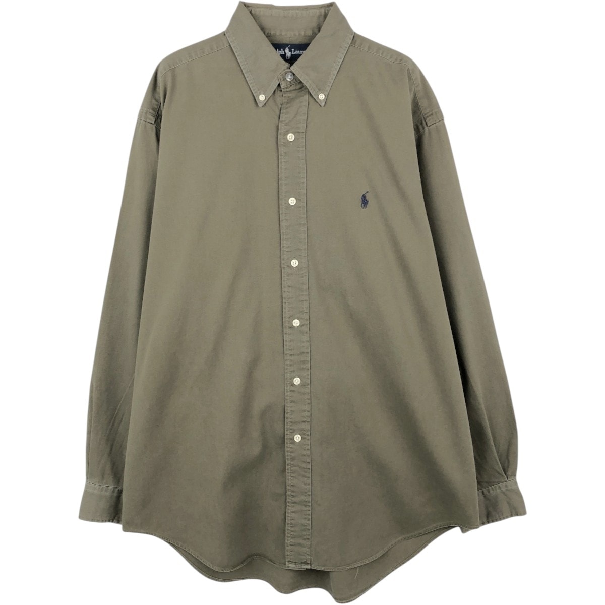 古着 ラルフローレン Ralph Lauren BLAIRE 長袖 ボタンダウンシャツ メンズM相当/eaa664189