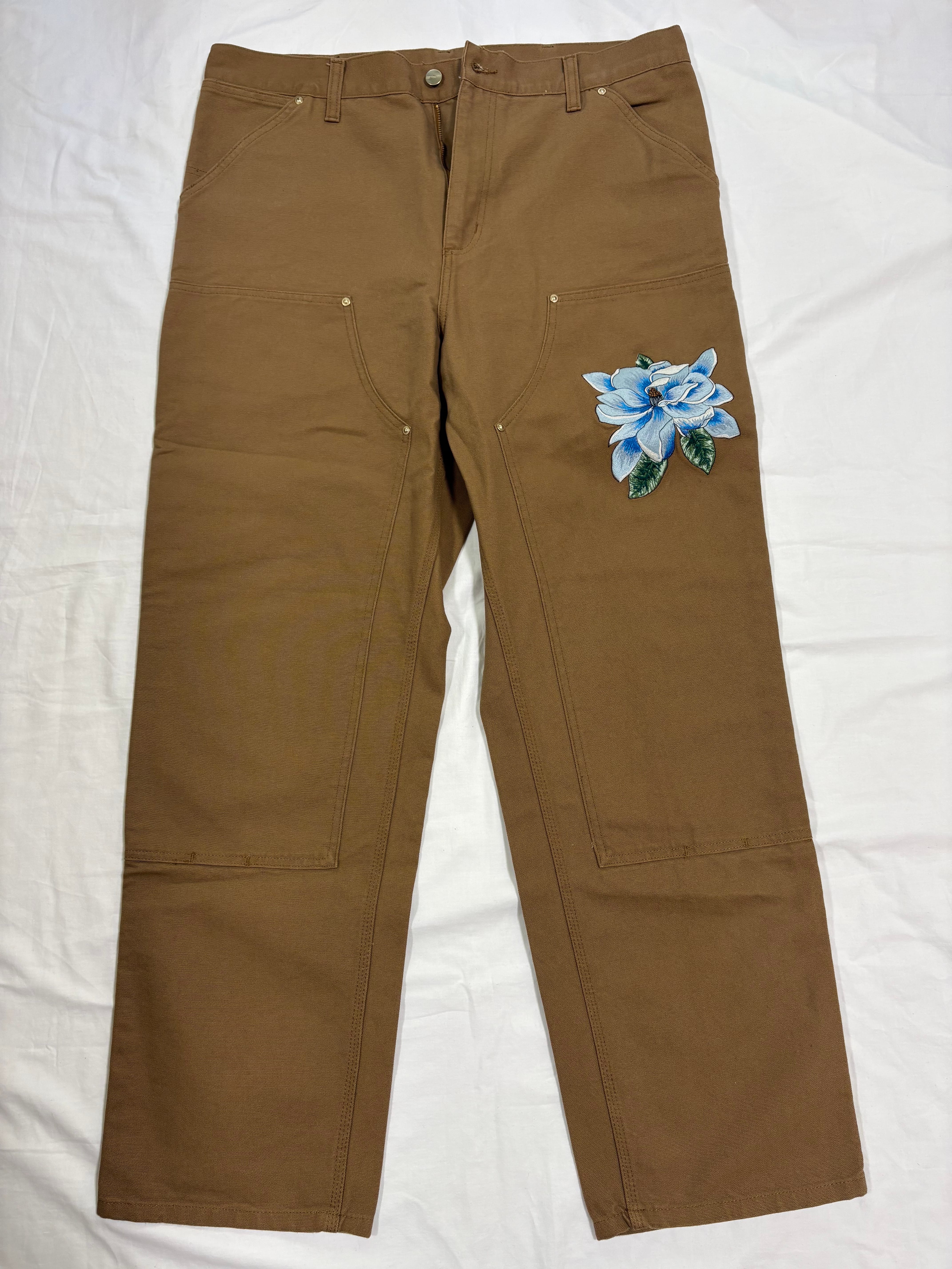 Carhartt WIP x AWAKE NY Double Knee Pant "Brown"