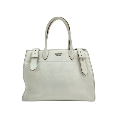 プラダ PRADA トートバッグ レザー【中古】