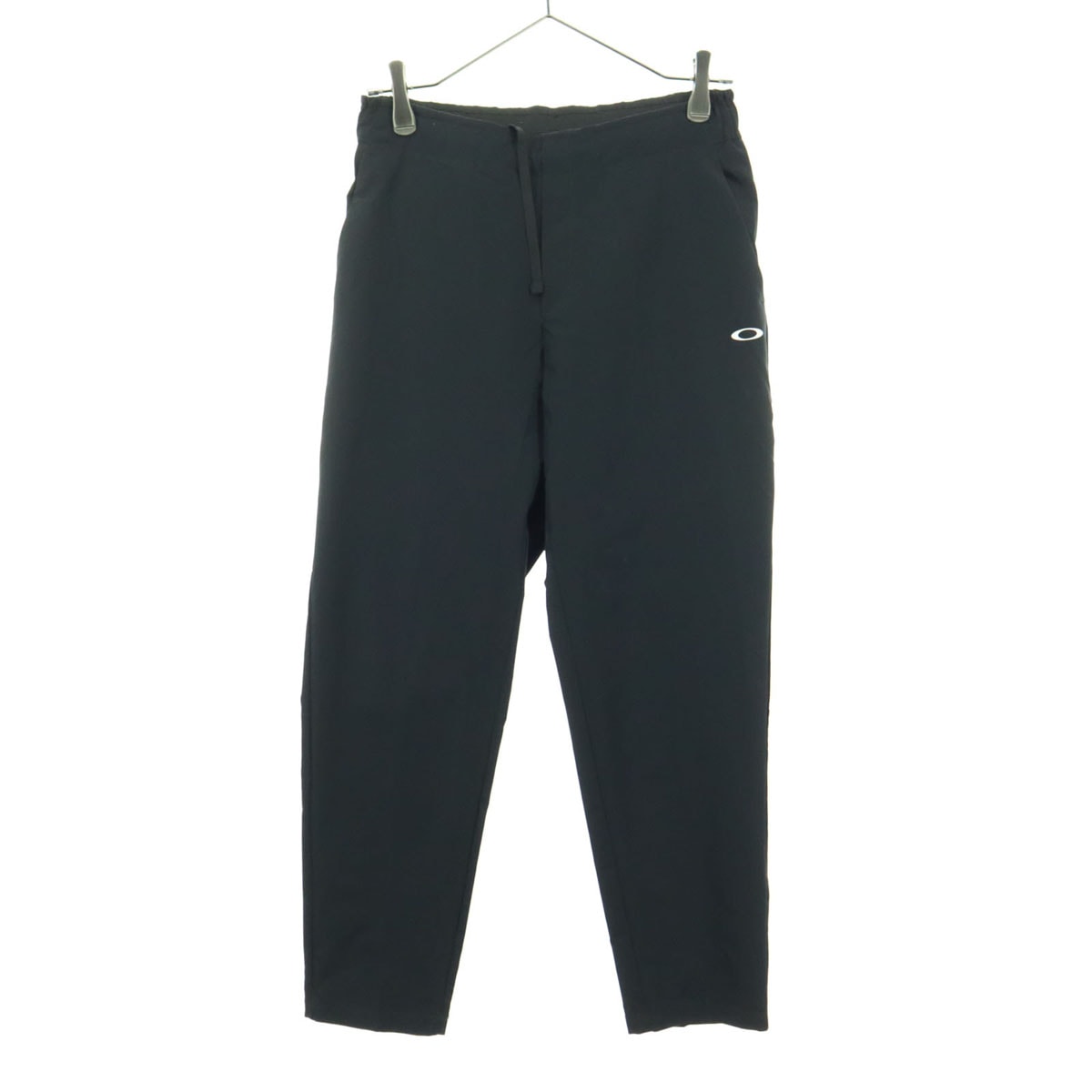 OAKLEY オークリー ワンポイントロゴ ロングジャージパンツ L ブラック
