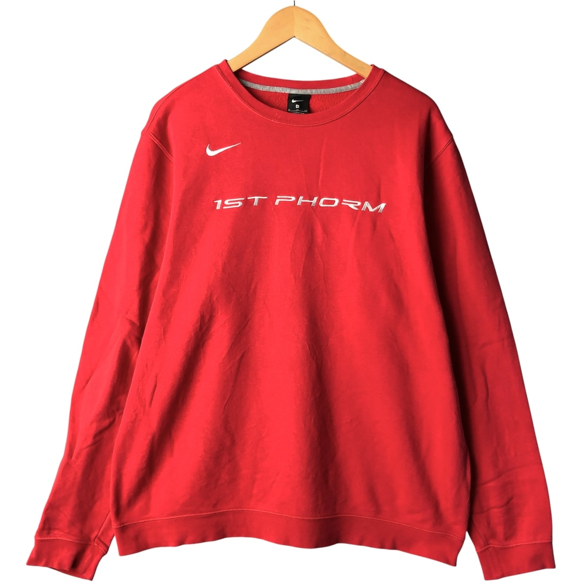 古着 ナイキ NIKE 1ST PHORM ロゴスウェットシャツ トレーナー メンズXL相当/eaa482271