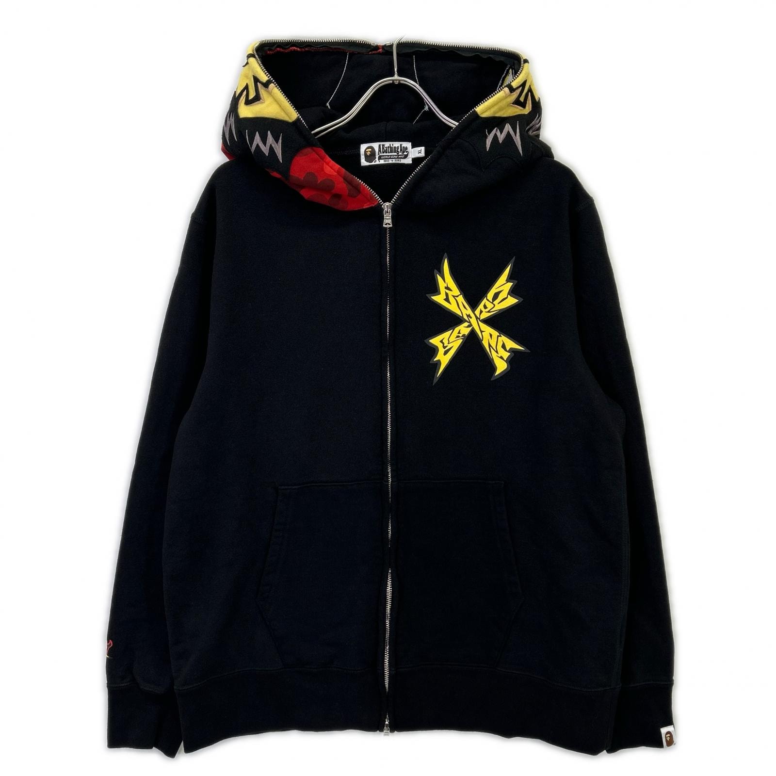 アベイシングエイプ BAPEMAN-X FULL ZIP HOODIE XL
