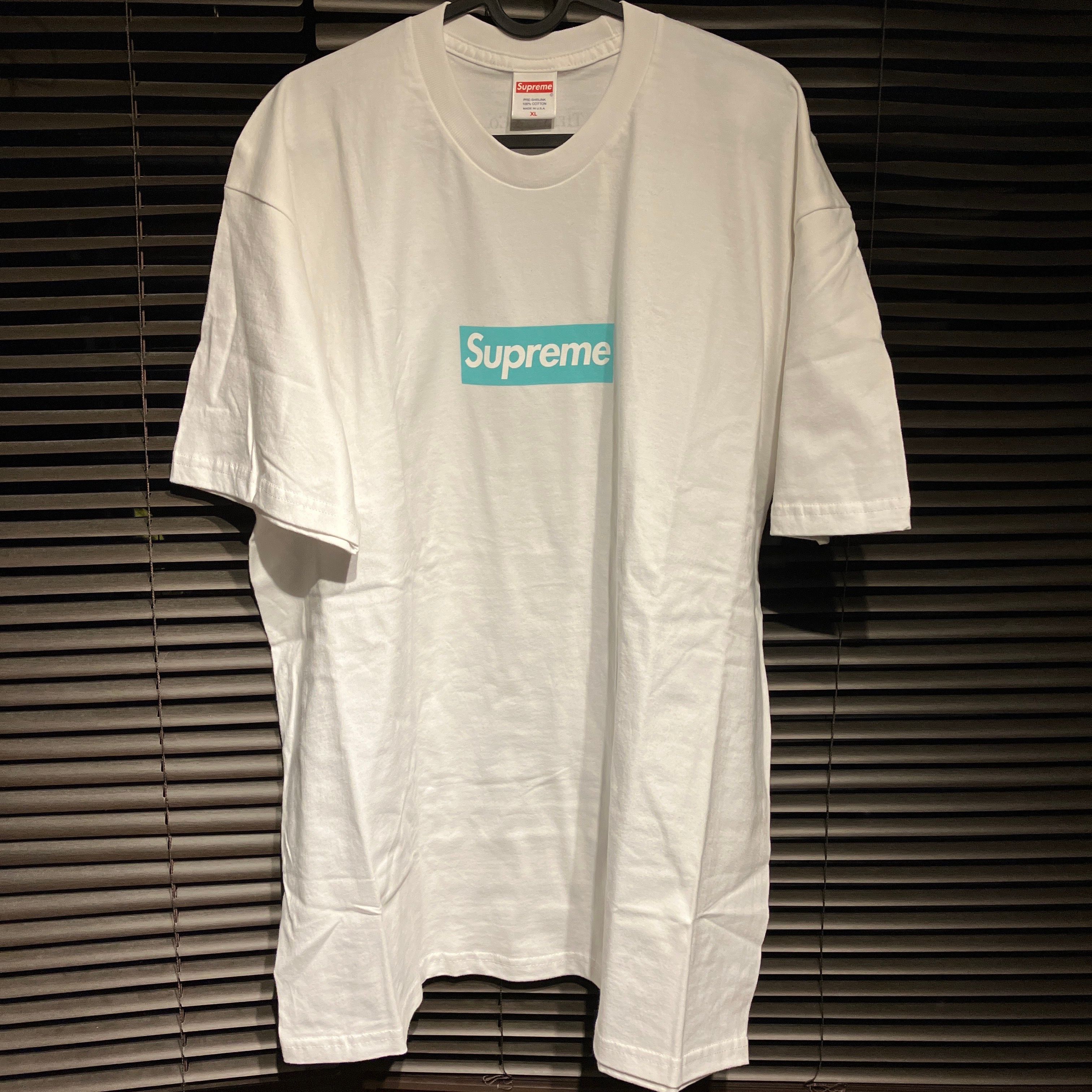 Supreme / Tiffany & Co. Box Logo Tee "White"