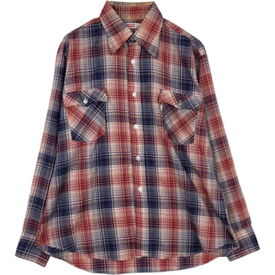 古着 リーバイス Levi's チェック柄 長袖 シャツ メンズXL相当/eaa628820
