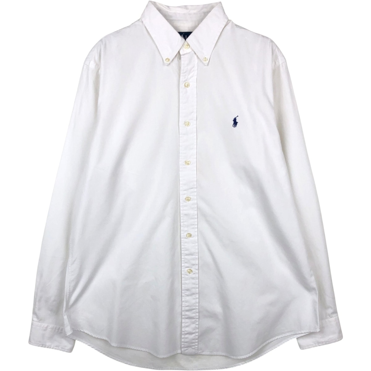 古着 ラルフローレン Ralph Lauren CUSTOM FIT 長袖 ボタンダウンシャツ メンズL相当/eaa678401
