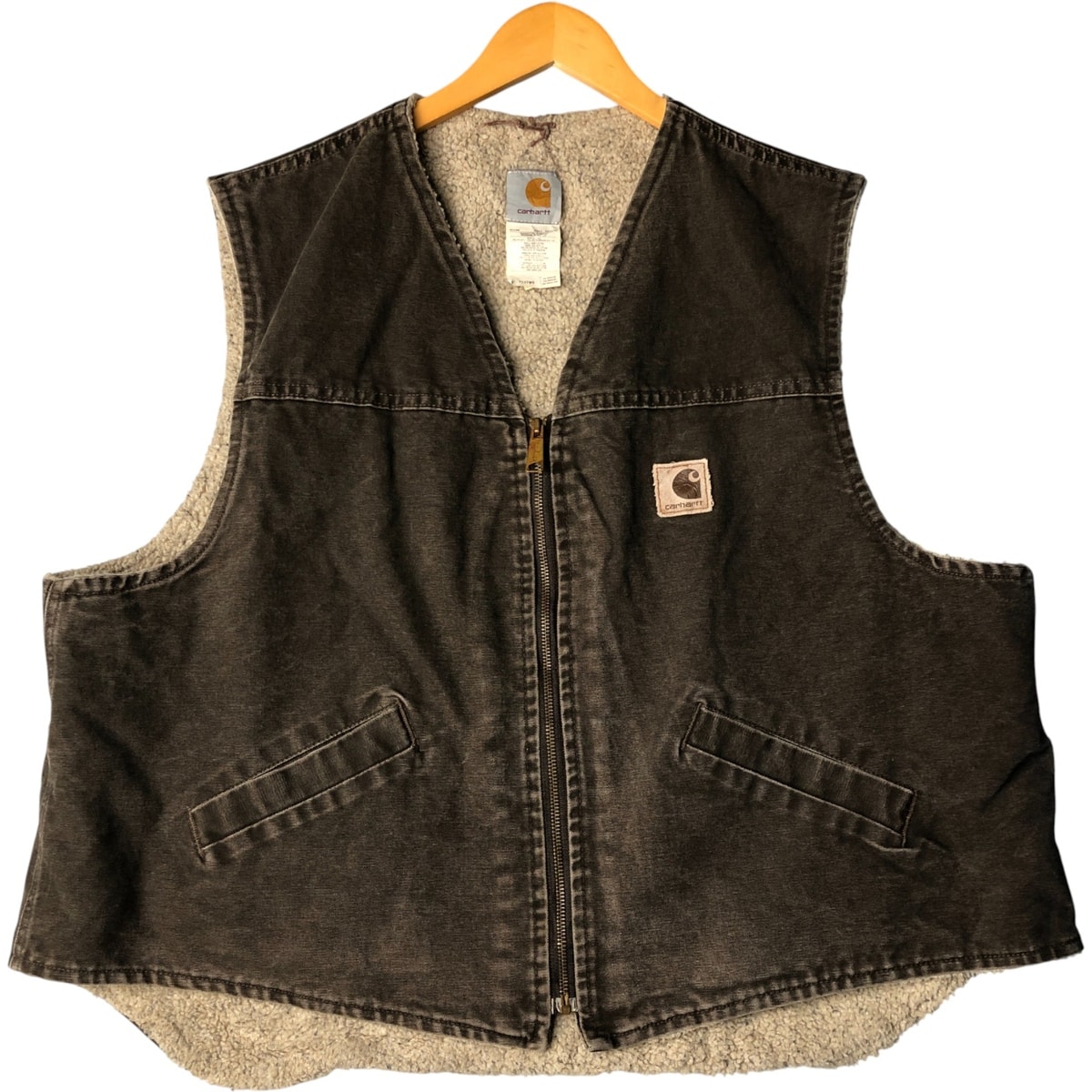 古着 00年代 カーハート Carhartt ダックベスト USA製 メンズXXL相当/eaa600105