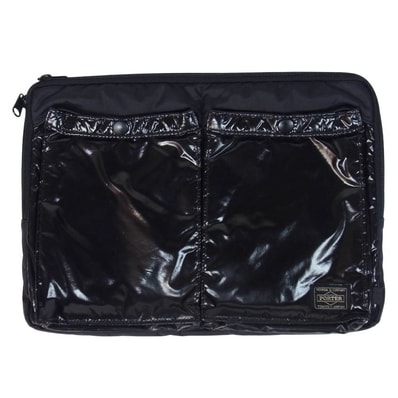 HEAD PORTER ヘッドポーター バッグ ミラージュ クラッチバッグ ポーチ ブラック系【中古】