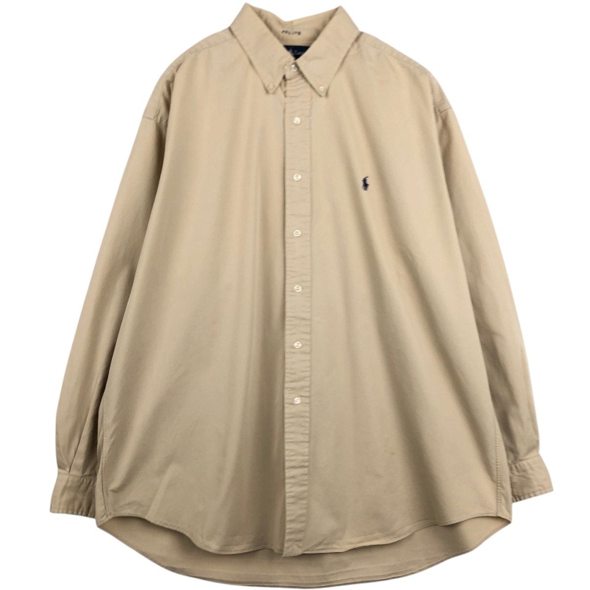 古着 ラルフローレン Ralph Lauren BLAKE 長袖 ボタンダウンシャツ メンズXL相当/eaa677203