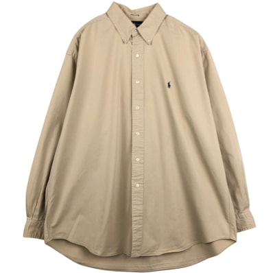 古着 ラルフローレン Ralph Lauren BLAKE 長袖 ボタンダウンシャツ メンズXL相当/eaa677203