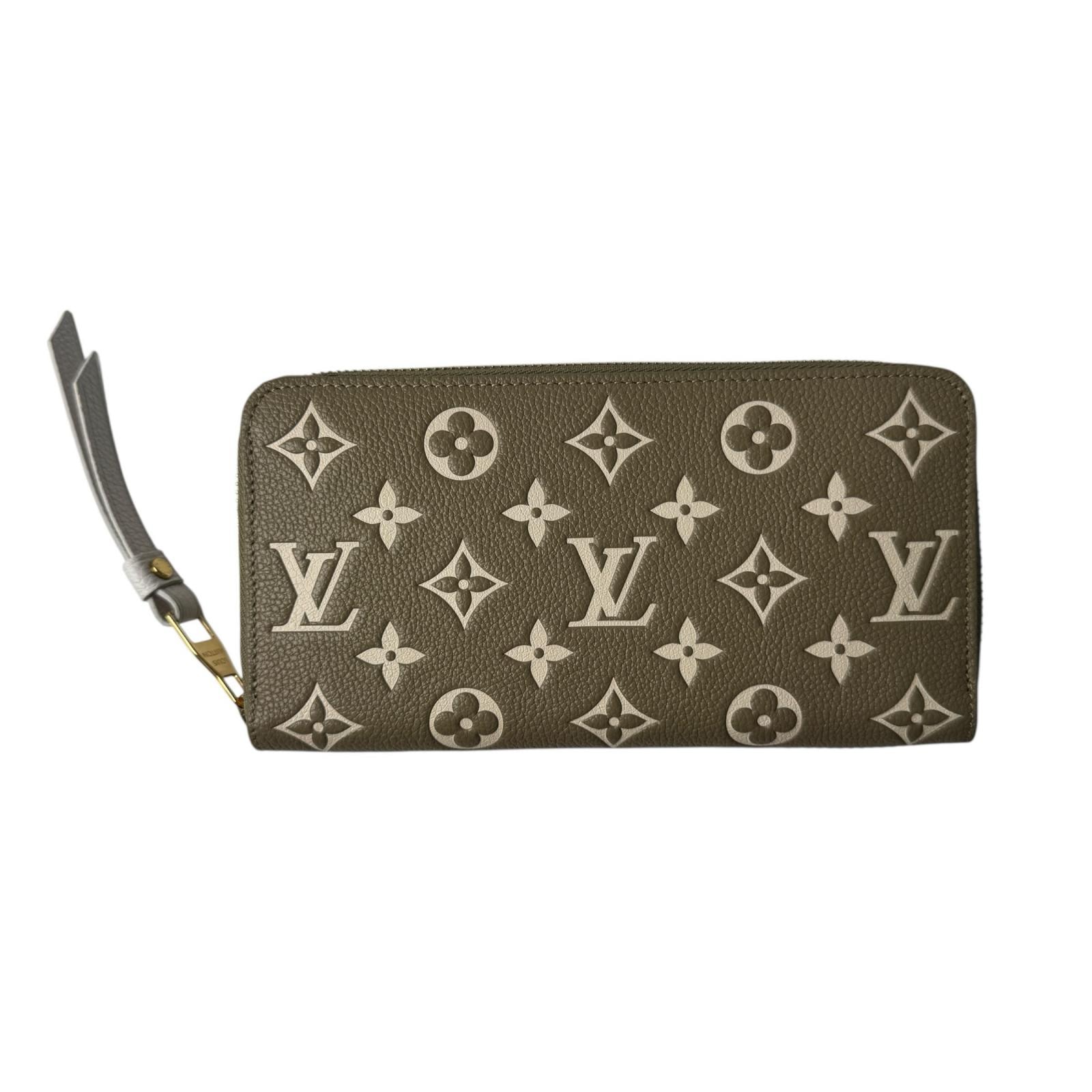 美品 ルイヴィトン LOUIS VUITTON モノグラム アンプラント ジッピーウォレット M81280 IC レディース