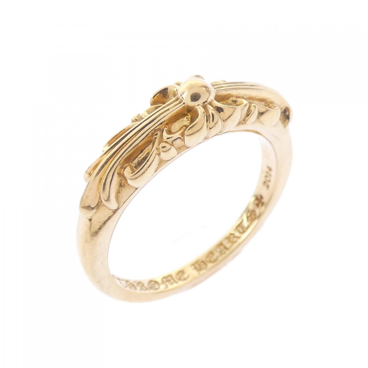 クロムハーツ CHROME HEARTS BABY CLSC FLORAL CRS 207146023GLDXXX001 RING