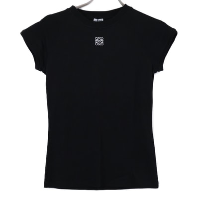 ロエベ 【新品同様/国内正規】S359Y22X96 SMALL FIT T-SHIRT アナグラム刺繍 半袖Tシャツ S
