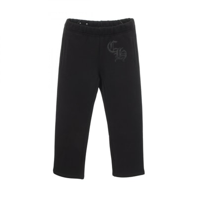 クロムハーツ CHROME HEARTS CHロゴ パンツ 衣料品 ボトムス コットン メンズ ブラック系 【中古】