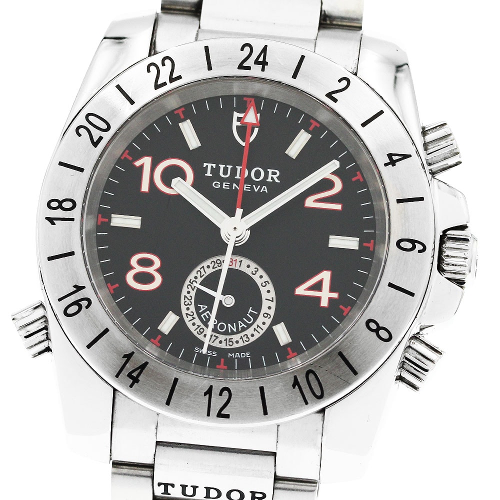 チュードル アエロノート デイト GMT 20200 メンズ 【中古】