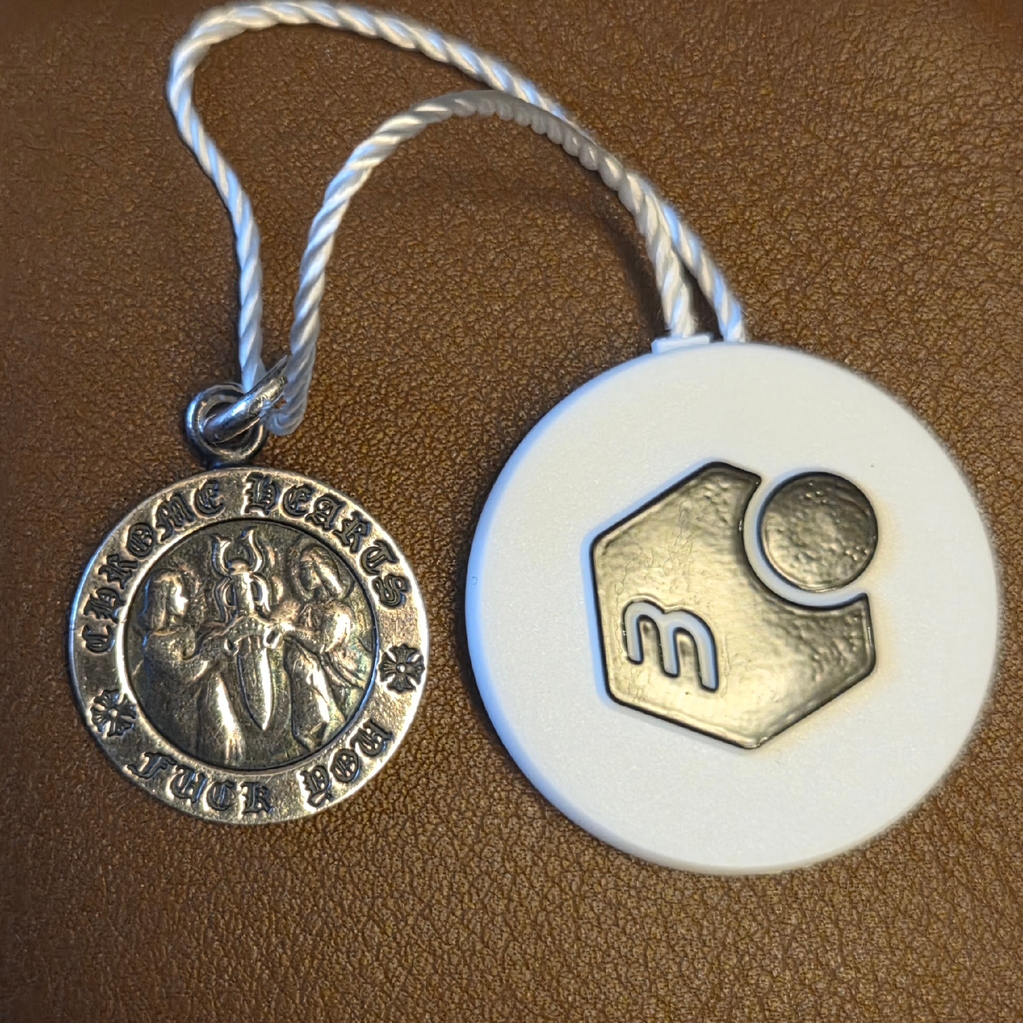 Chrome Hearts Angel Medal Charm "Silver"