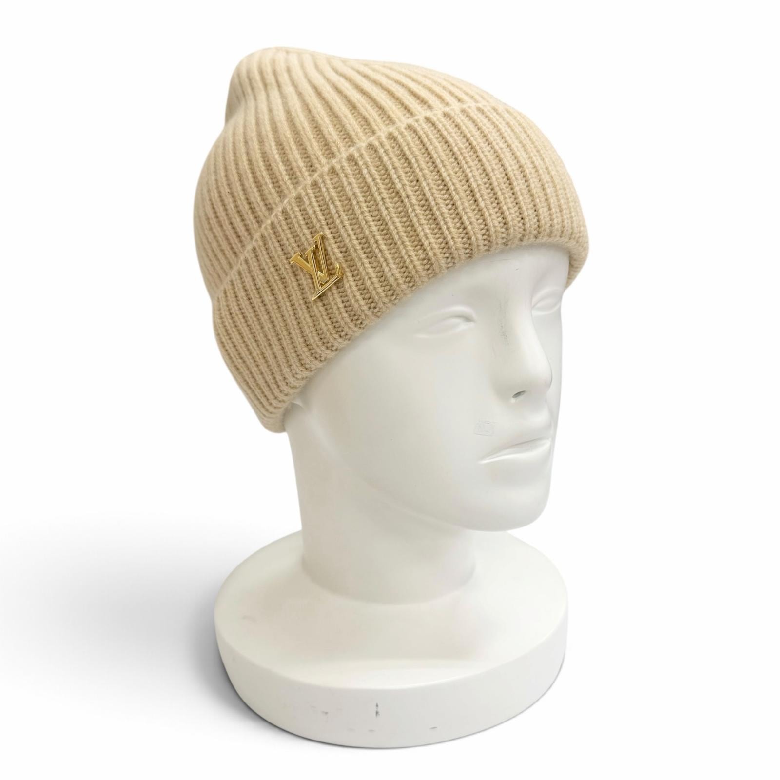 極美品 ルイヴィトン ニットキャップ ビーニー LV スパーク M77881