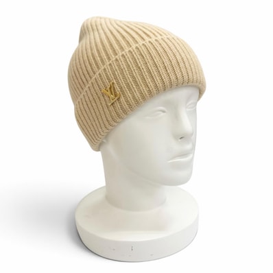 極美品 ルイヴィトン ニットキャップ ビーニー LV スパーク M77881