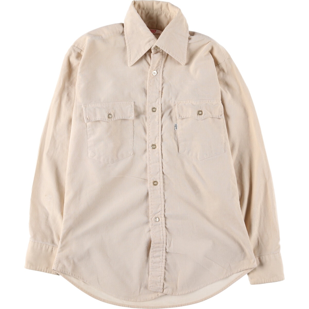 古着 リーバイス Levi's 長袖 コーデュロイシャツ メンズM相当/eaa515141