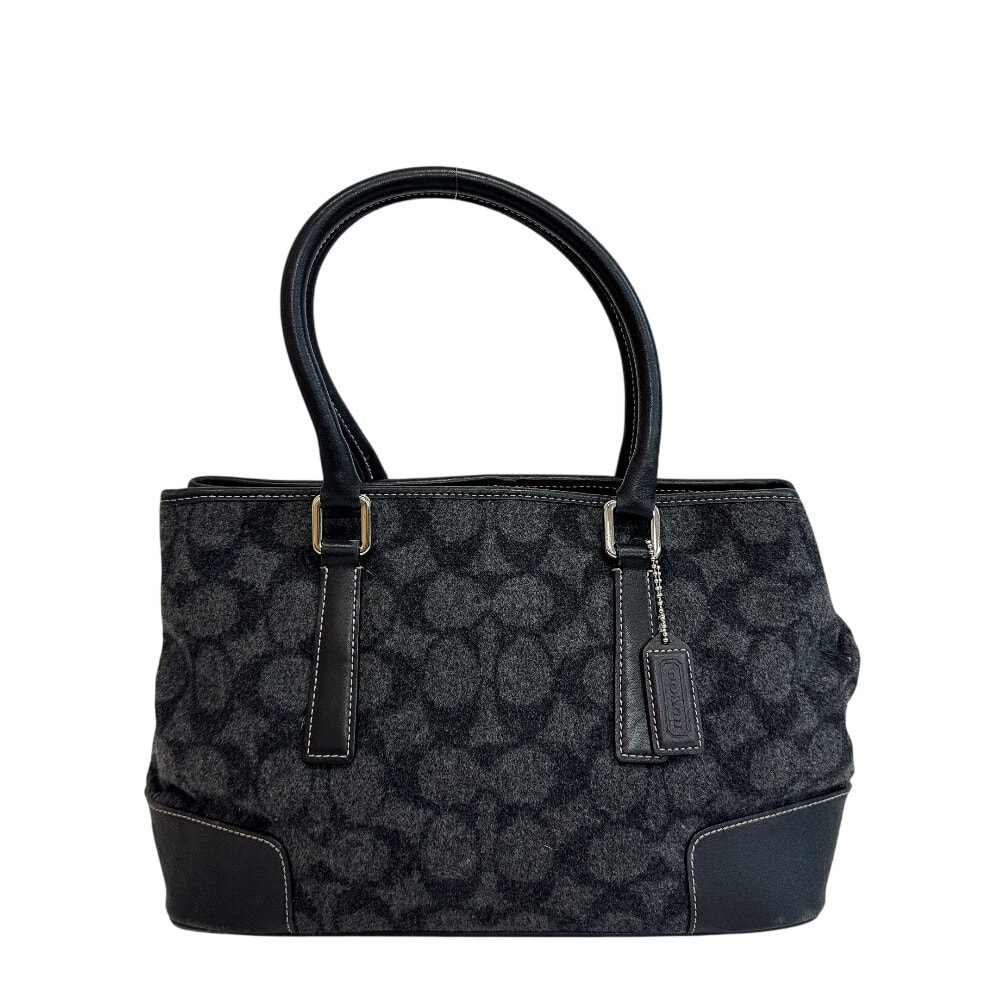 コーチ COACH ハンドバッグ シグネチャー トートバッグ 7723 ブラック