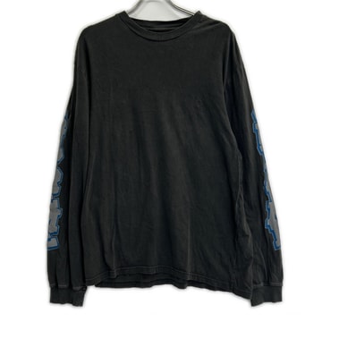 シュプリーム 26SS ダークブラック クルーネック L/S シャツ L