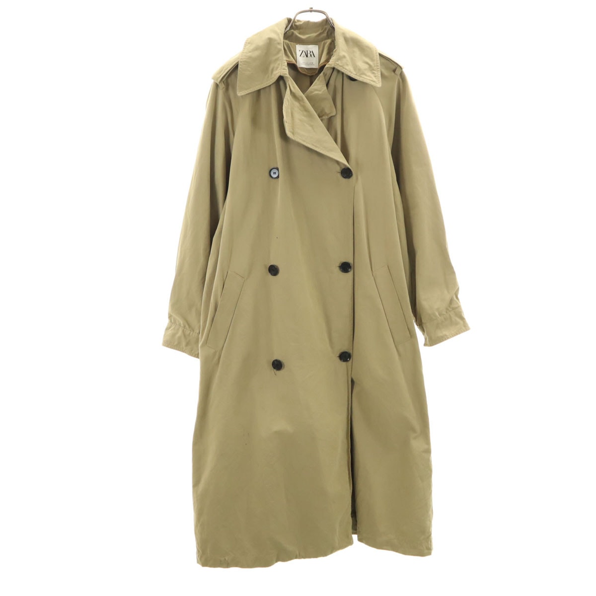 ZARA ザラ トレンチコート S カーキ