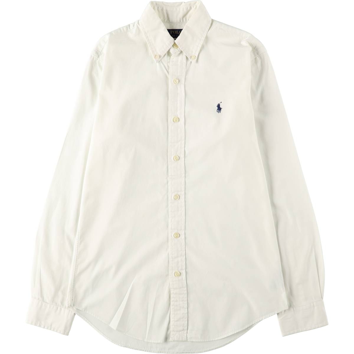古着 ラルフローレン Ralph Lauren POLO RALPH LAUREN CUSTOM FIT 長袖 ボタンダウンシャツ メンズXS相当/eaa664620