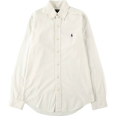 古着 ラルフローレン Ralph Lauren POLO RALPH LAUREN CUSTOM FIT 長袖 ボタンダウンシャツ メンズXS相当/eaa664620