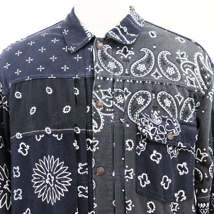 C (やや傷や汚れあり)】KAPITAL キャピタル 1st Jacket ネルシャツ