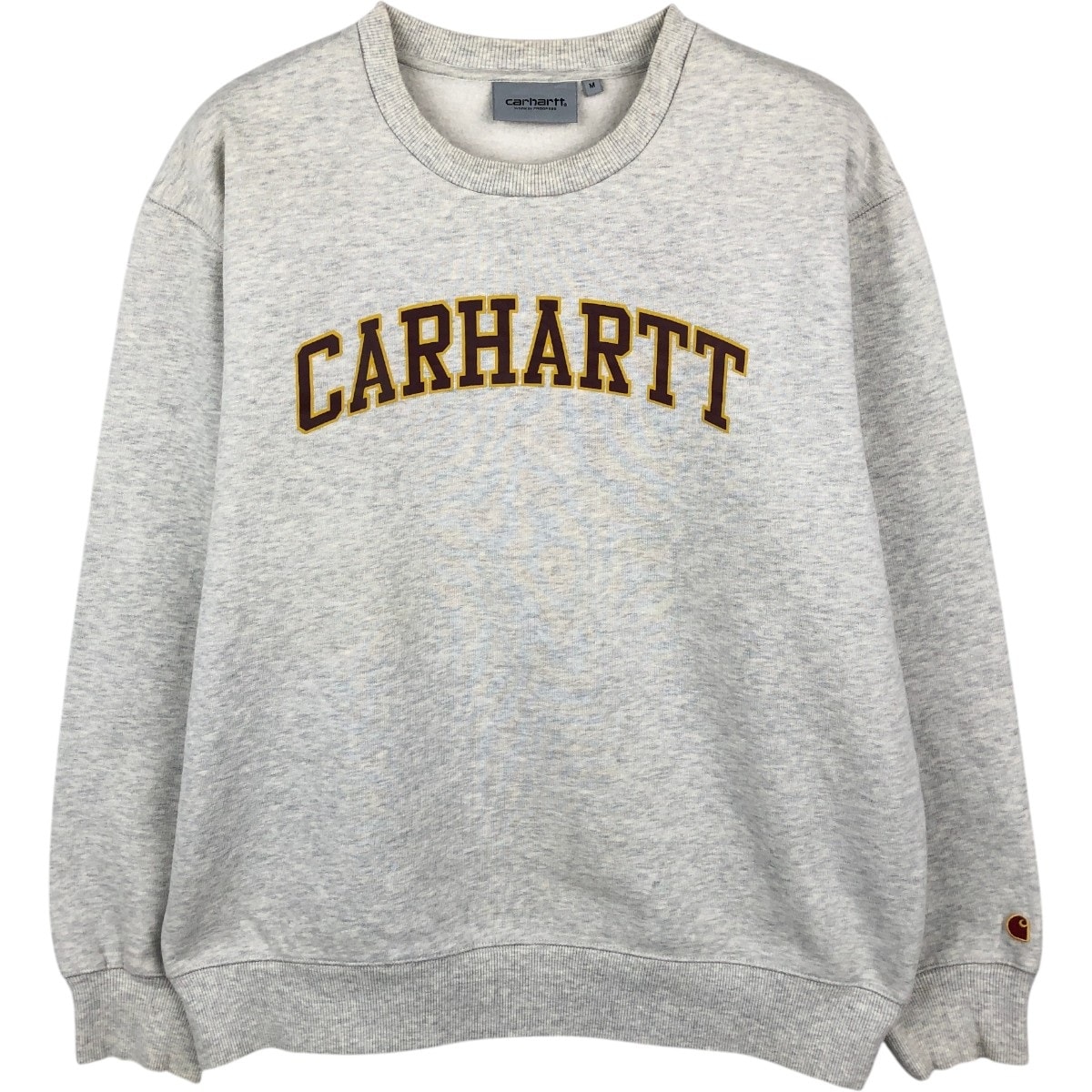 古着 カーハート Carhartt ロゴスウェットシャツ トレーナー メンズM相当/eaa671865