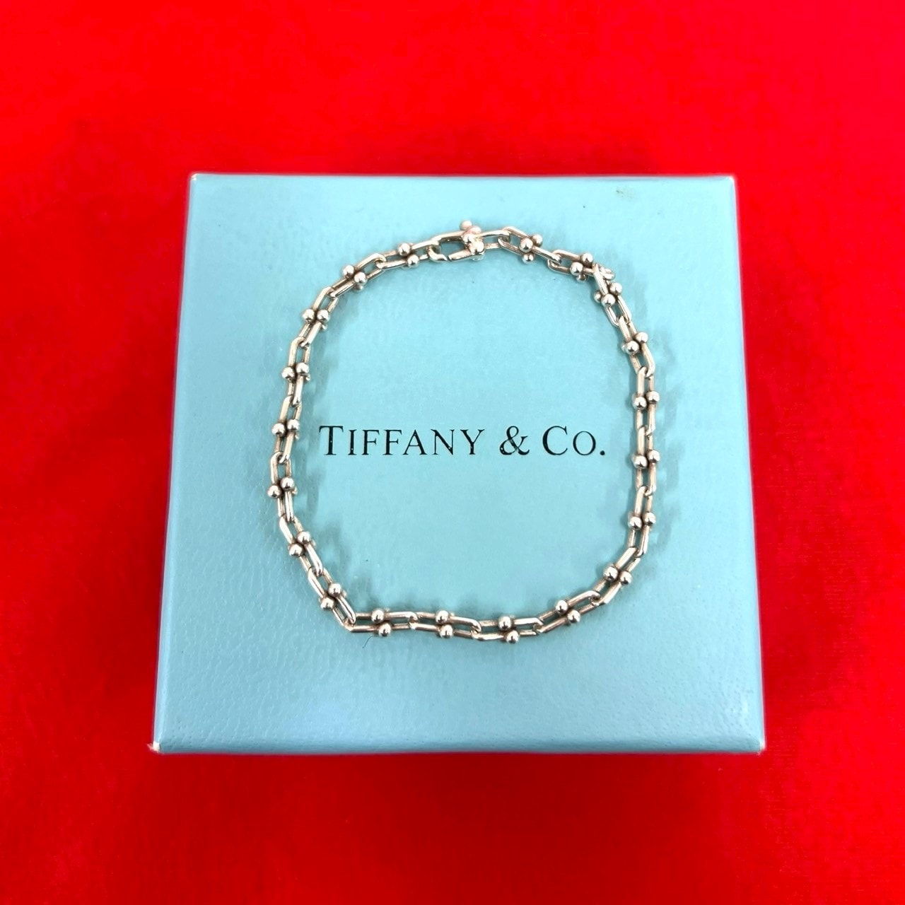 TIFFANY&Co. ティファニー ハードウェア マイクロリンク ブレスレット シルバー925 ブレスレット シルバー
73889